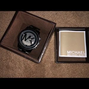 Black & Silver Michael Kors Watch